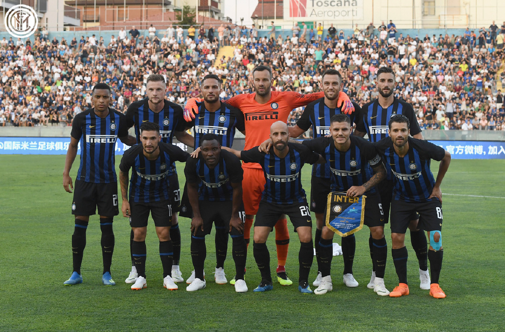 贝西诺头球巴雷拉世界波 国际米兰2-1维罗纳