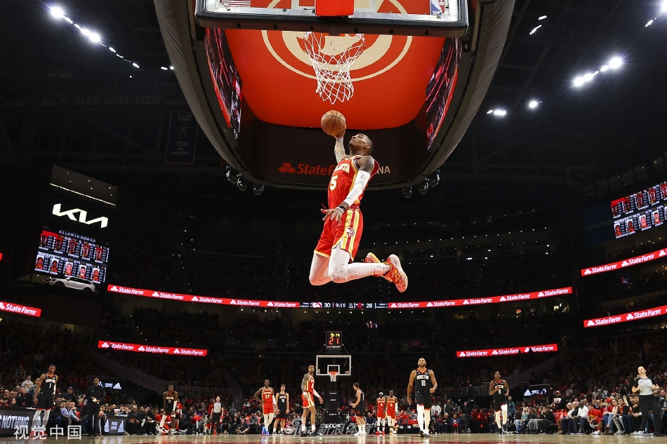 [NBA]休斯顿火箭107-117亚特兰大老鹰（2021年5月17日nba亚特兰大鹰对火箭的比赛）