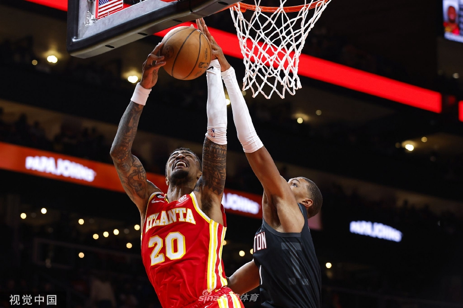 [NBA]休斯顿火箭107-117亚特兰大老鹰（2021年5月17日nba亚特兰大鹰对火箭的比赛）