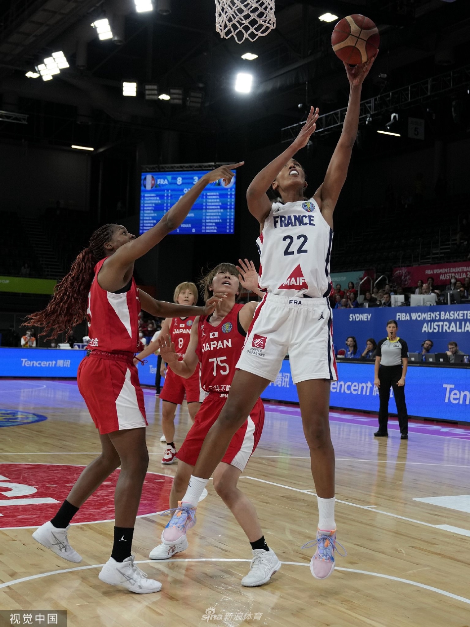 [女篮世界杯]法国女篮67-53日本女篮（女篮 法国 日本）