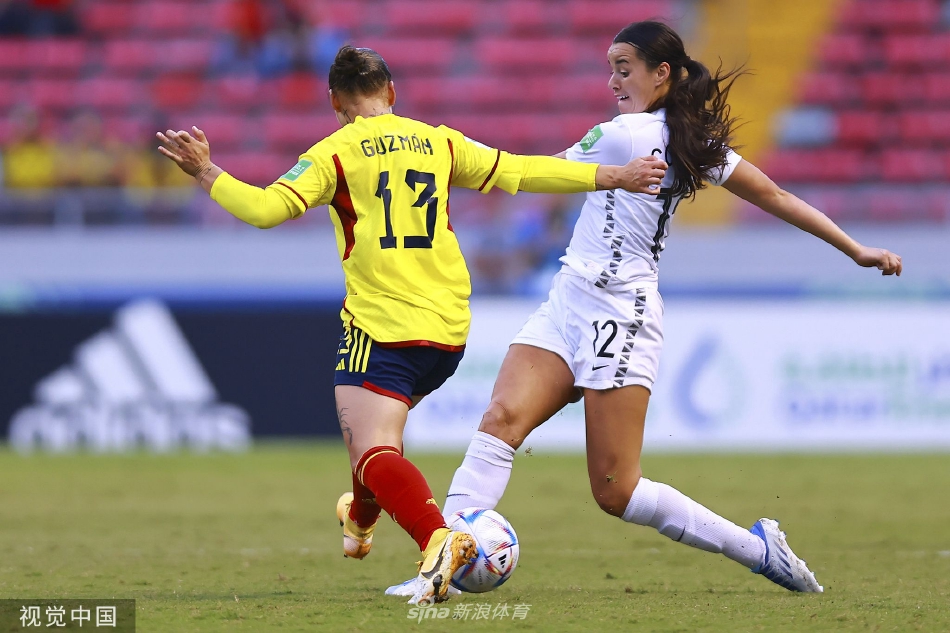 [U20女足世界杯]哥伦比亚2-2新西兰