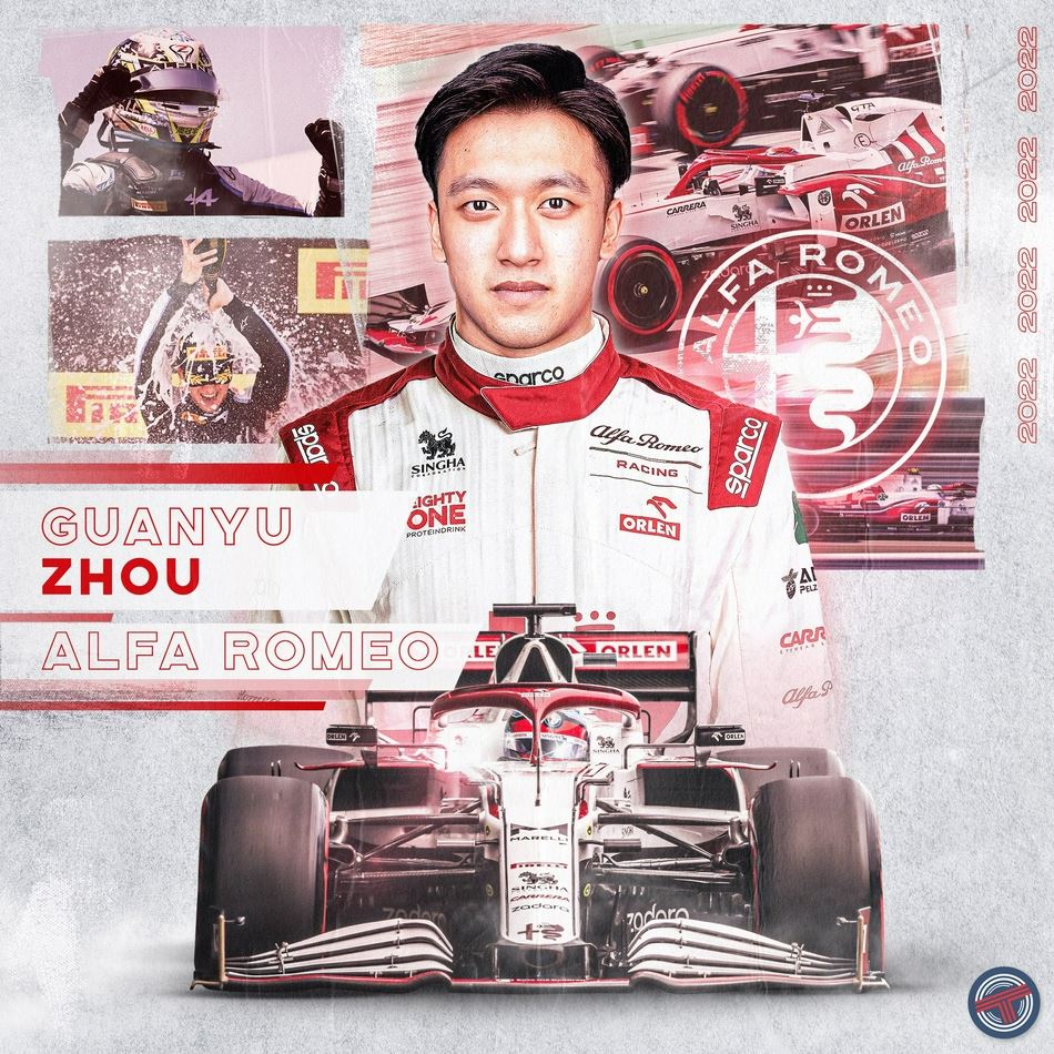 图集-周冠宇成为中国首位F1正式车手（中国f1赛车手周冠宇）